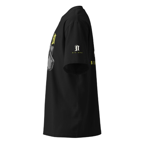 Box Tee Oversized high neck t-shirt "BIG DOG" t-shirt