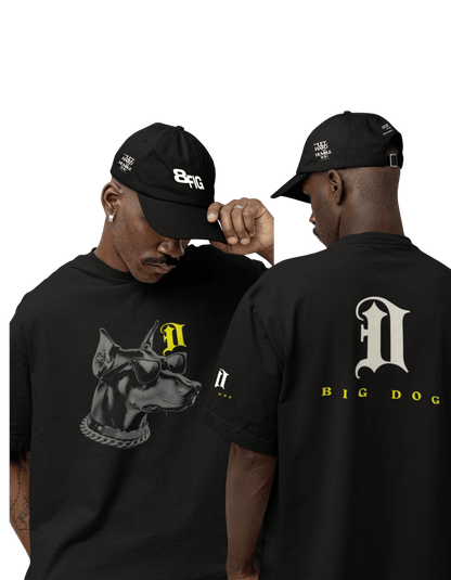 Box Tee Oversized high neck t-shirt "BIG DOG" t-shirt