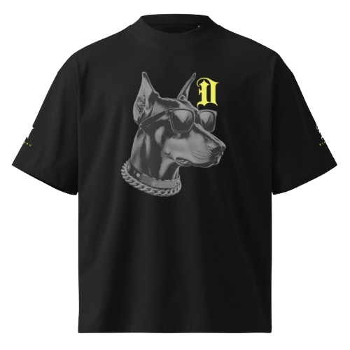 Box Tee Oversized high neck t-shirt "BIG DOG" t-shirt