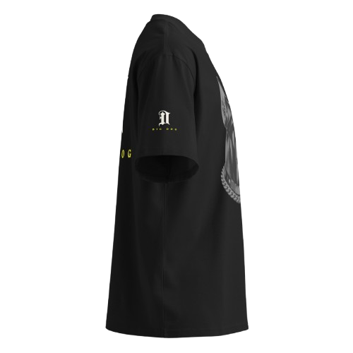 Box Tee Oversized high neck t-shirt "BIG DOG" t-shirt