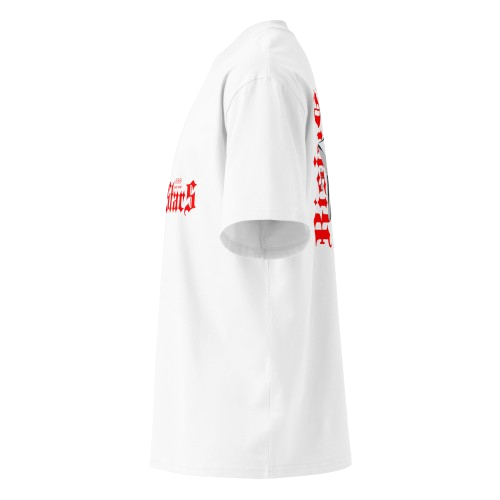 Box tee Unisex organic oversized high neck t-shirt Rising Stars