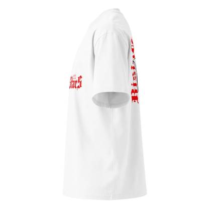 Box tee Unisex organic oversized high neck t-shirt Rising Stars